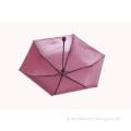 Red Sunshade UV Parasol Umbrella Custom Manual Open With 20